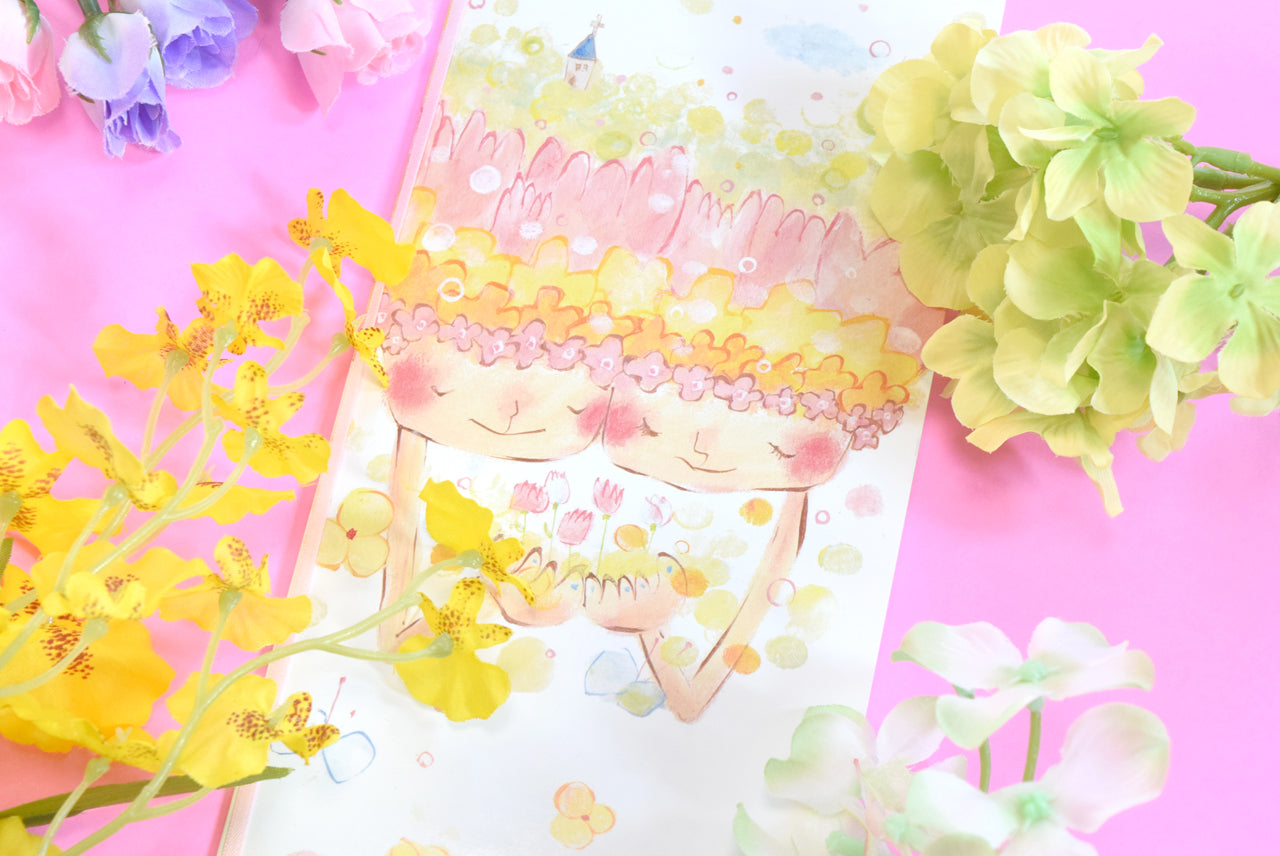 【結婚式 席次表 大人数専用】やさしい時間 (印刷込み)【結婚式 ペーパー 席次表】