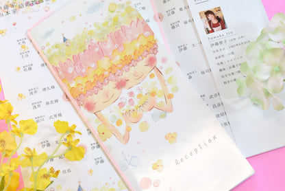 【結婚式 席次表 大人数専用】やさしい時間 (印刷込み)【結婚式 ペーパー 席次表】