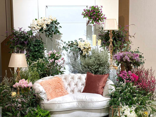 【生花】夢のような花の空間 オーダーメイド フォトスポット装花 エリア内(東京) 【結婚式 フラワー 会場装花 オーダーメイド】