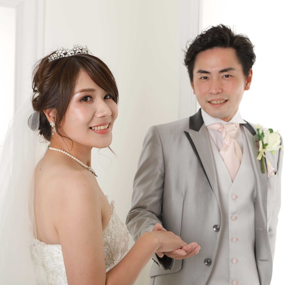 【フォトウェディング】洋装スタジオ　【結婚式　写真　フォト　撮影】