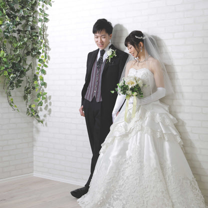 【フォトウェディング】洋装スタジオ　【結婚式　写真　フォト　撮影】