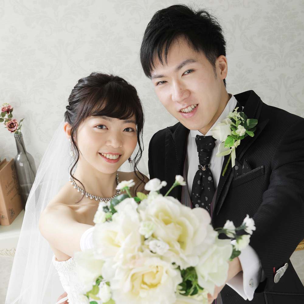 【フォトウェディング】洋装スタジオ　【結婚式　写真　フォト　撮影】