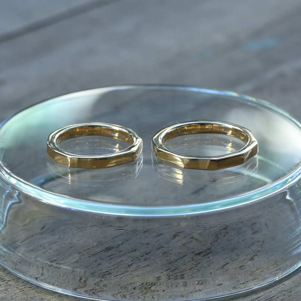 BRICK WEDDING RING　【結婚式　指輪　マリッジリング】