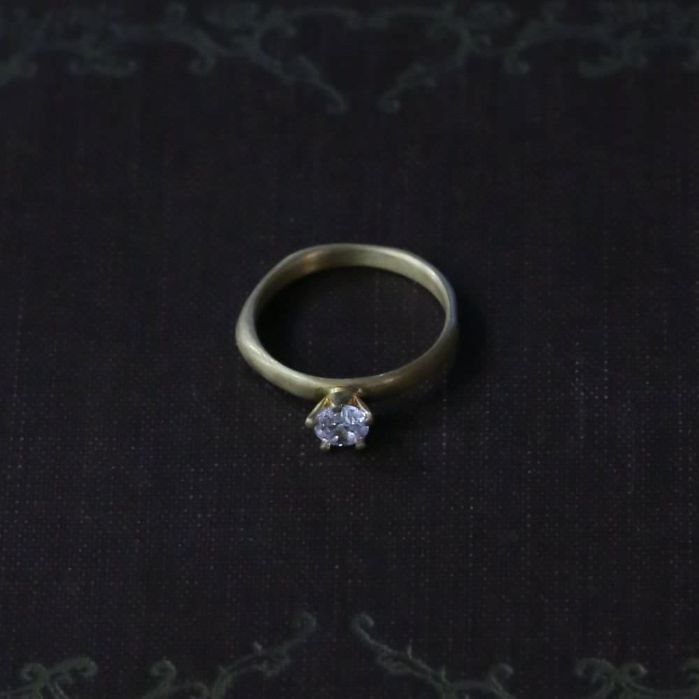 Circle Engagement Ring　【結婚式　指輪　エンゲージリング】