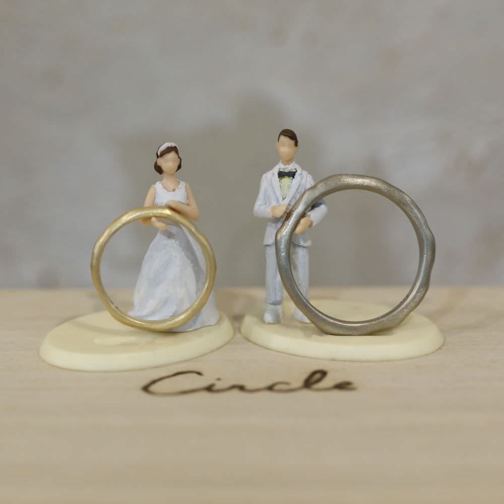 Circle Marriage Ring　【結婚式　指輪　マリッジリング】