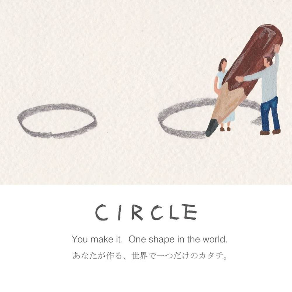 Circle Marriage Ring　【結婚式　指輪　マリッジリング】