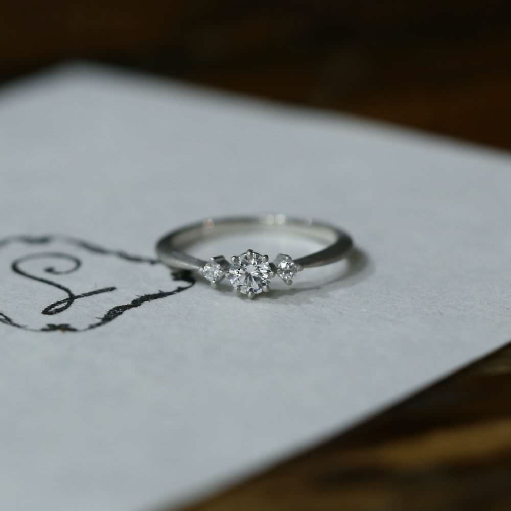 Satun Engagement Ring　【結婚式　指輪　エンゲージリング】