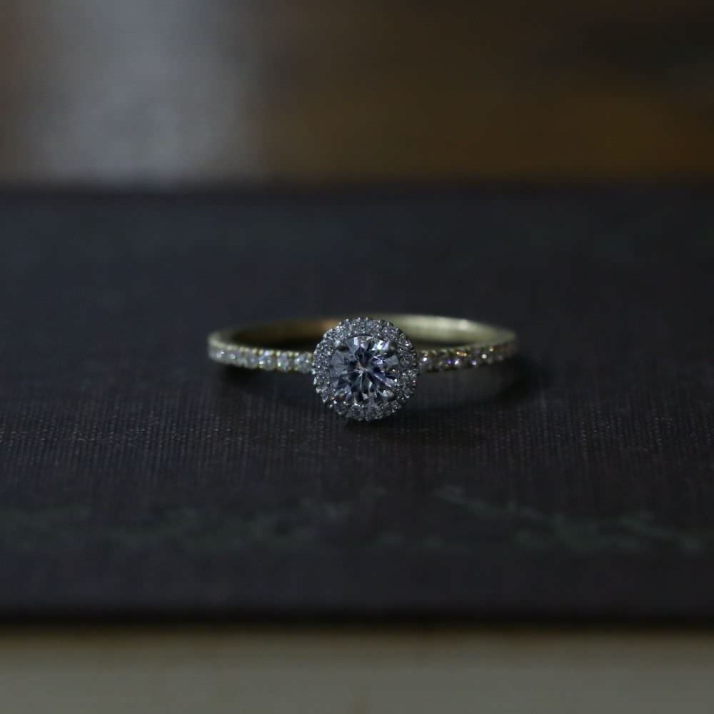 Meteors Engagement Ring　【結婚式　指輪　エンゲージリング】