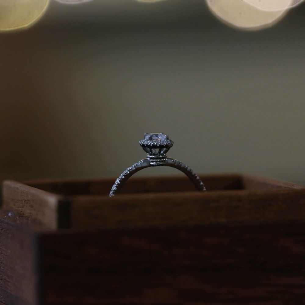 Meteors Engagement Ring　【結婚式　指輪　エンゲージリング】