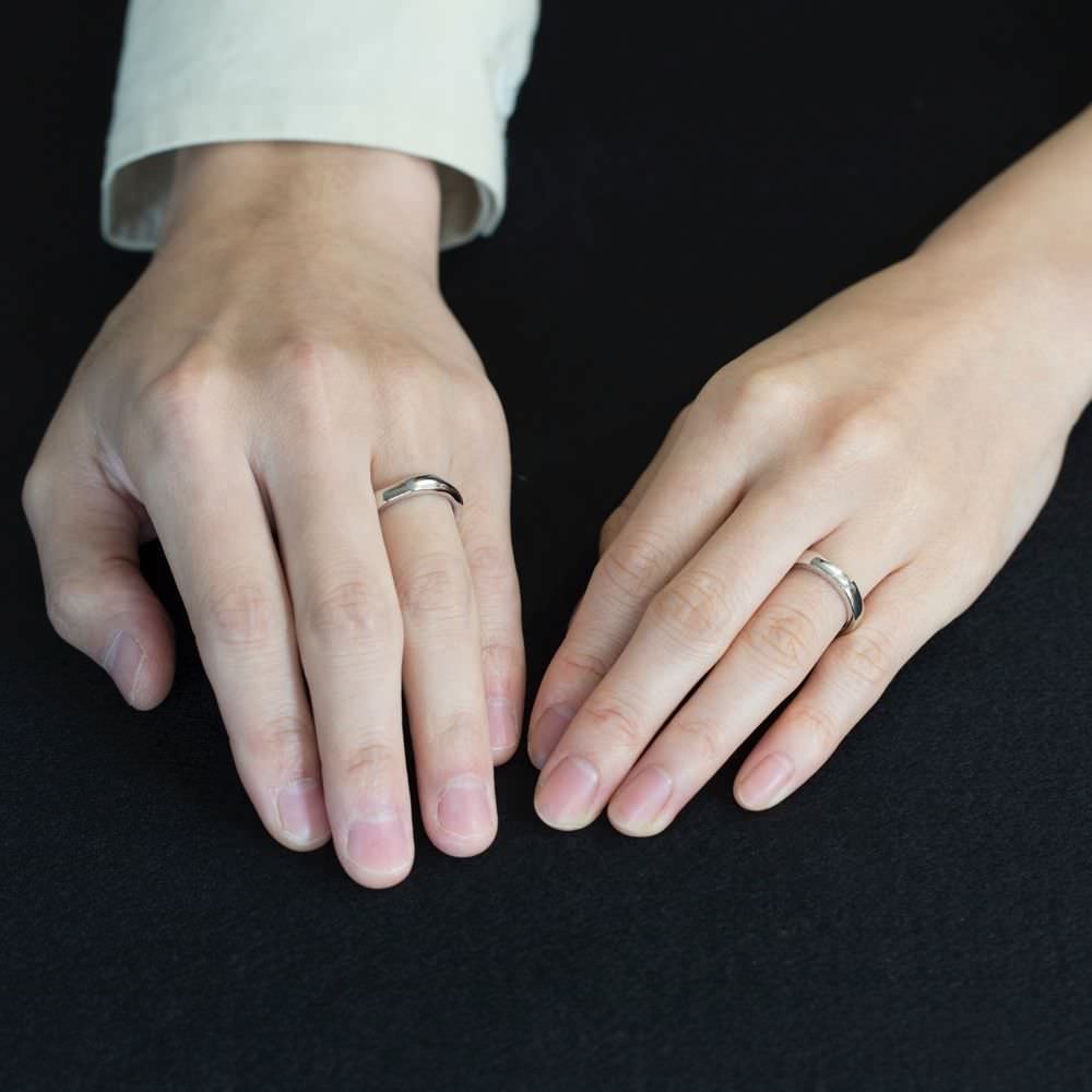 POOL WEDDING RING　【結婚式　指輪　マリッジリング】