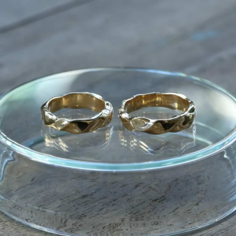 STREAM WEDDING RING　【結婚式　指輪　マリッジリング】