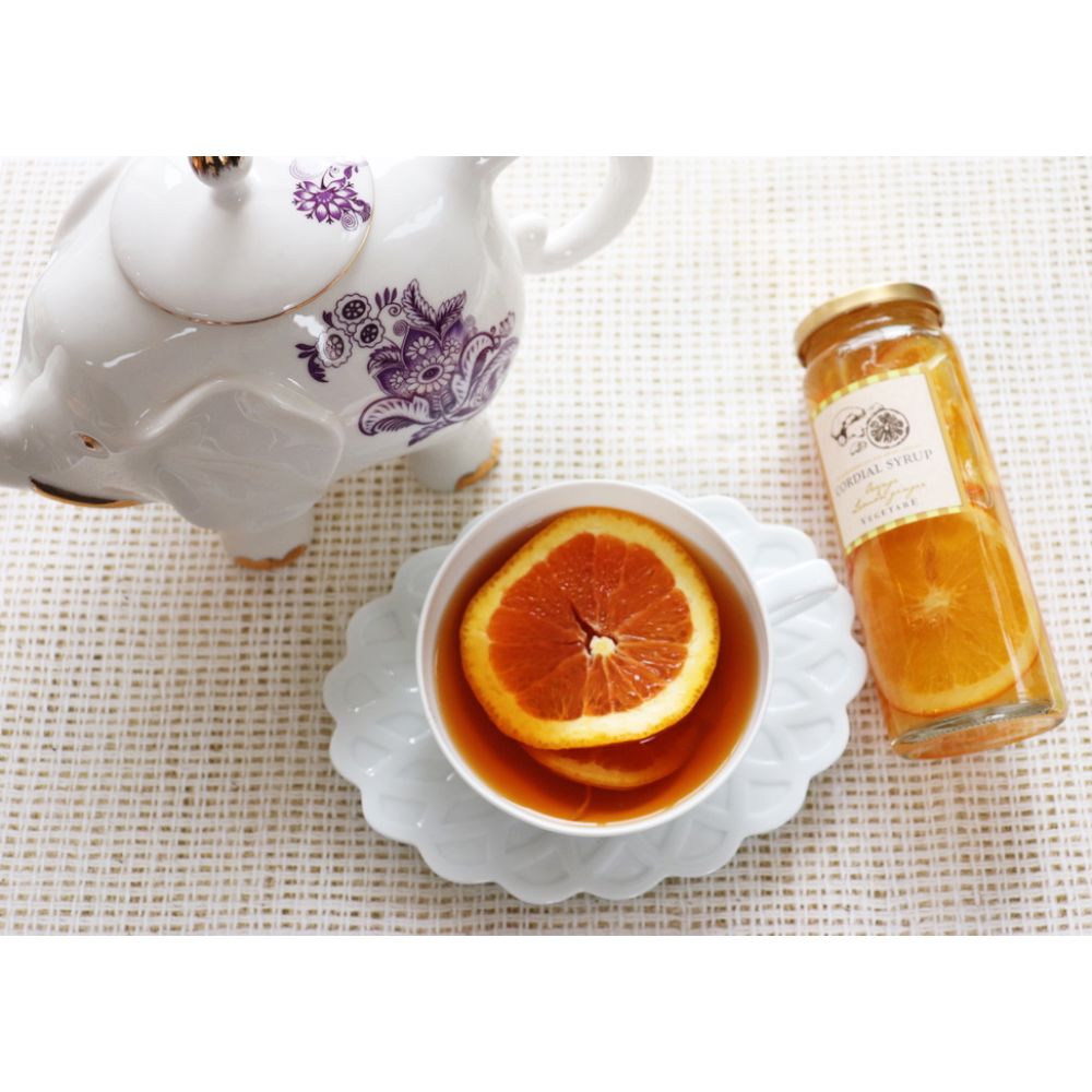 コーディアルシロップ(国産オレンジ&レモンジンジャー)　【結婚式　ギフト　食品　引き菓子】