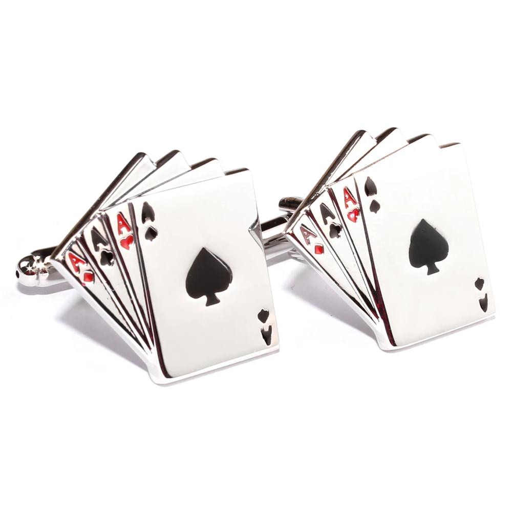 カフリンクス 〈インポートセレクト〉カフスボタン トランプスペード ace of spades card | カフス・タイピン |  ウェディングオンラインショップ ｜ CORDY（コーディ）