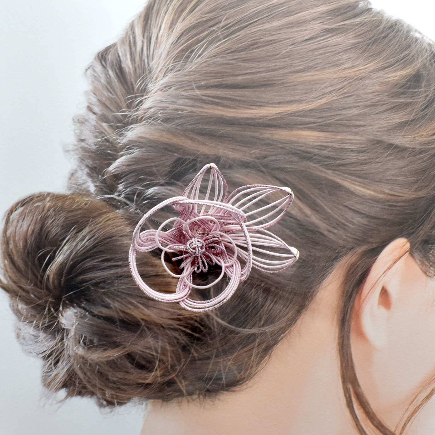 Floral Box  加賀水引 髪飾り Sakura FB034 【結婚式　和装　アクセサリー】