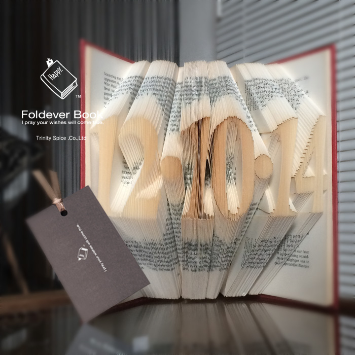 Foldever Book -Memorial day - ( ブックアート メモリアル デイ )　【結婚式　ウェルカムボード】