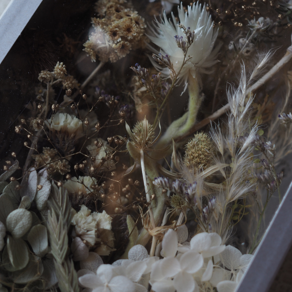 【ドライフラワー】dried flower box(花材アソート)　【結婚式　フラワー　贈呈用花束】