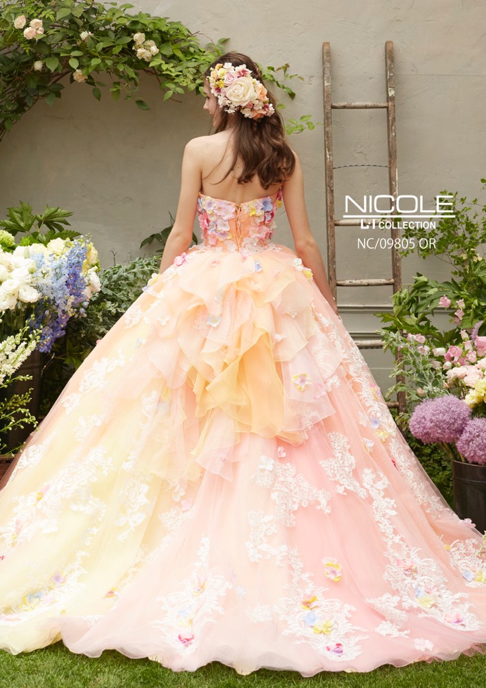 NICOL NC09805 【結婚式　カラードレス　レンタル】