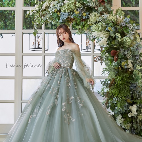 Lulu felice LU-0115-028 【結婚式 カラードレス レンタル】 | ドレス ...