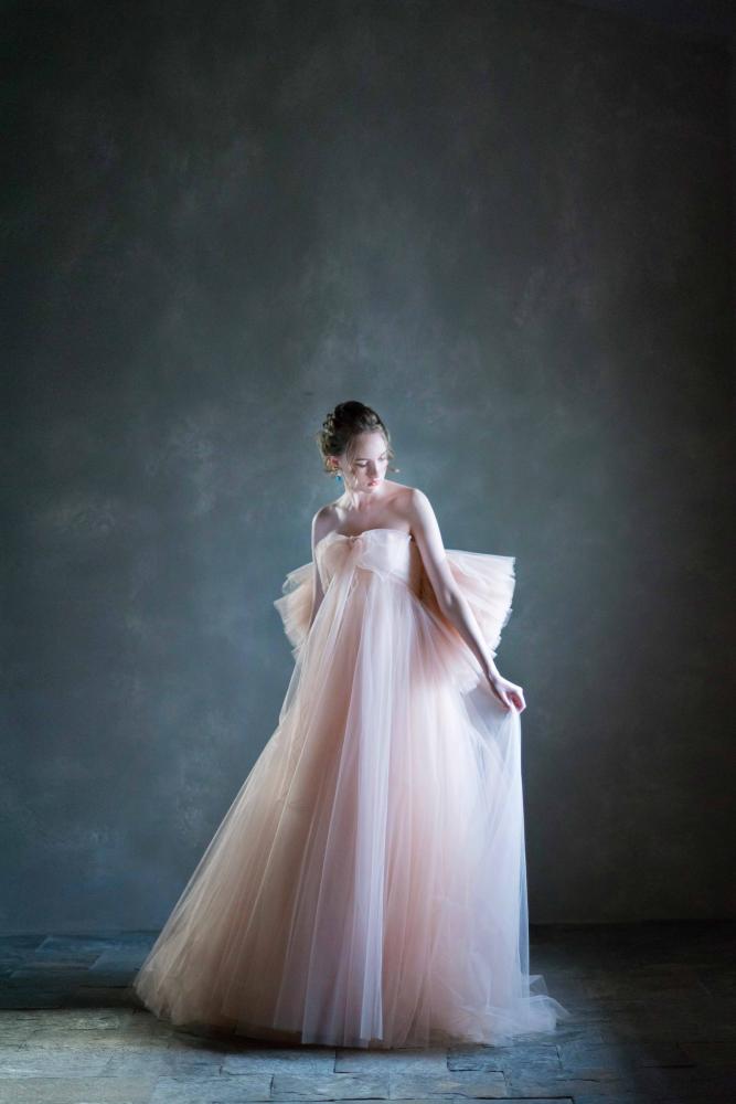 天使の羽　ウェディングドレス【Annie Bridal】