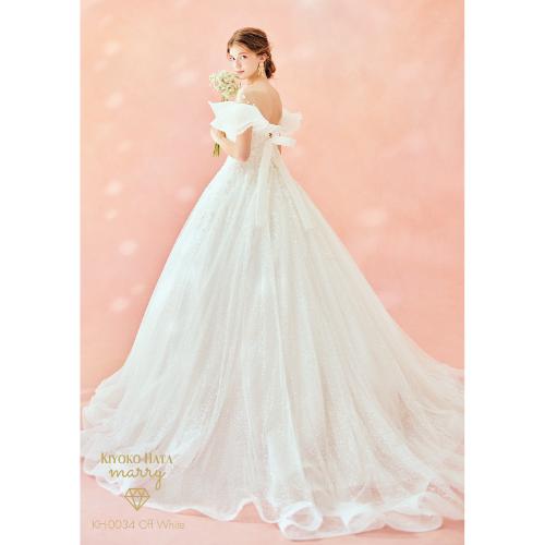 KIYOKO HATA　Off White　天使のドレス　KH-0034【ウェディングドレス　レンタル】