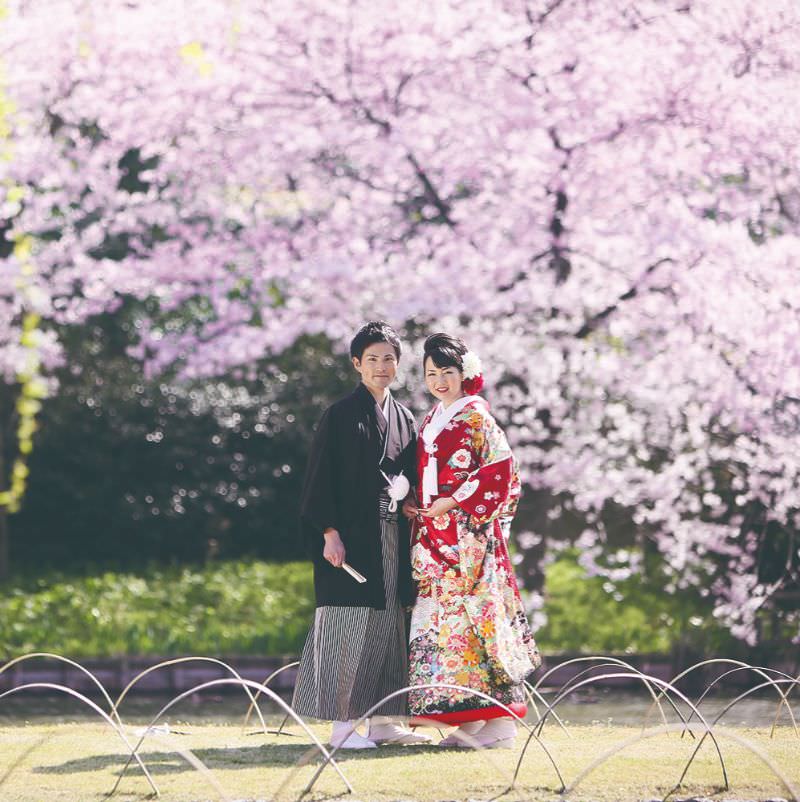 【前撮り】神奈川県　和装フォトプラン　【三渓園】　【結婚式　写真　フォト　撮影】