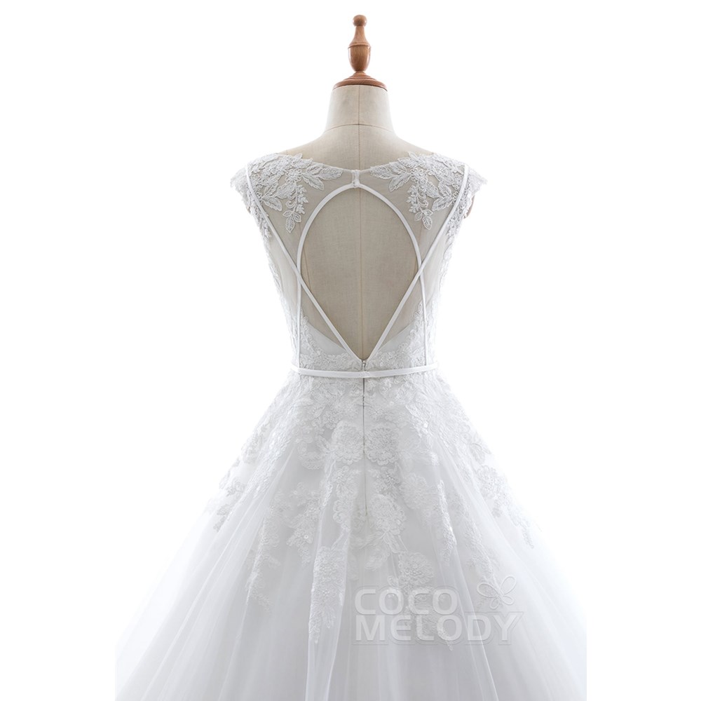 LD4395　バックレス　Vネック　ウェディングドレス 【ウェディングドレス　オーダーメイド】