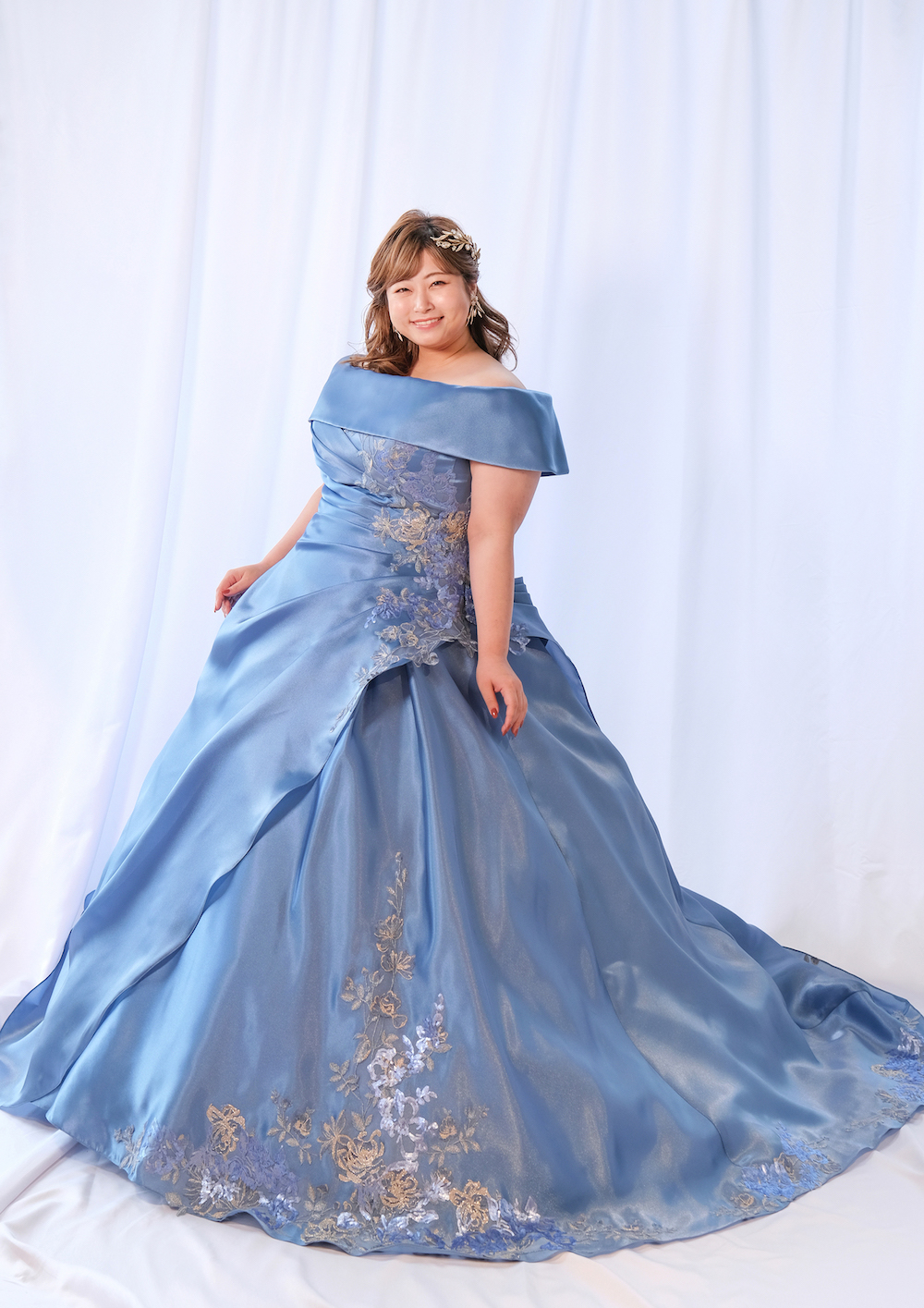 Curvy Blue 【結婚式 カラードレス レンタル】 | ドレス | カラー