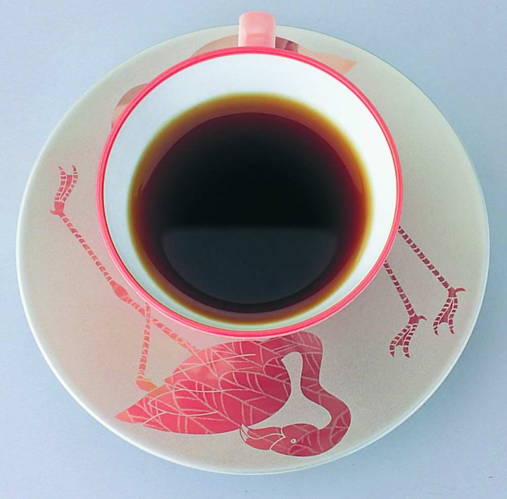 (フラミンゴ)コーヒーカップ&ソーサー　【結婚式　ギフト　引き出物　食器類】