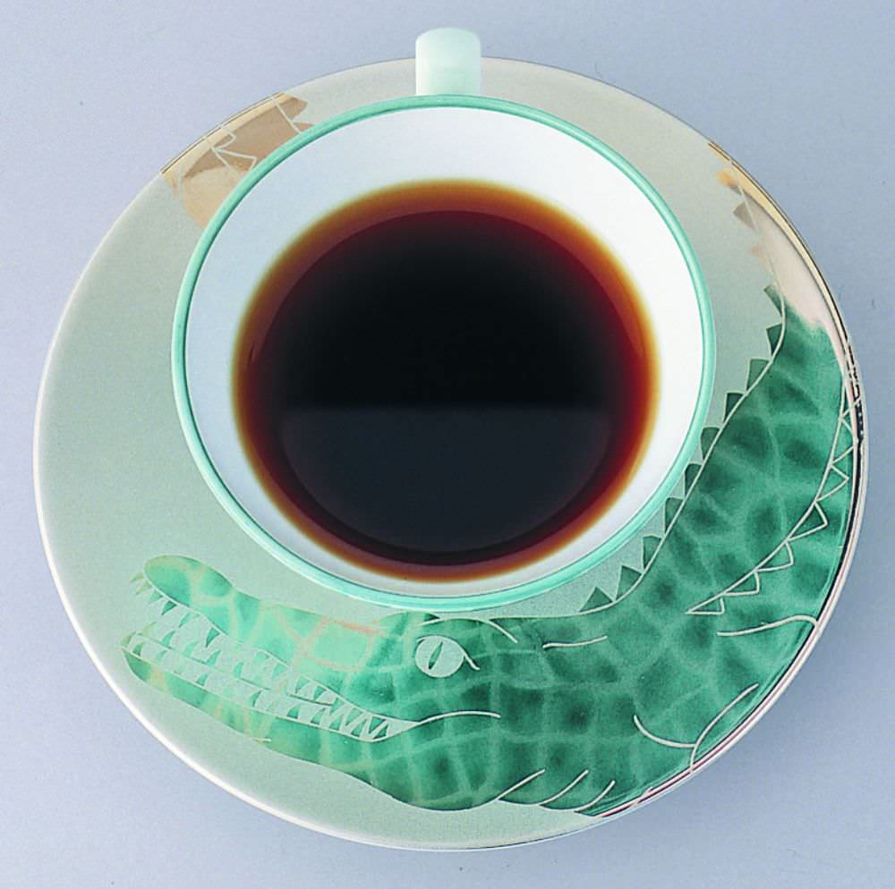 (クロコダイル)コーヒーカップ&ソーサー　【結婚式　ギフト　引き出物　食器類】
