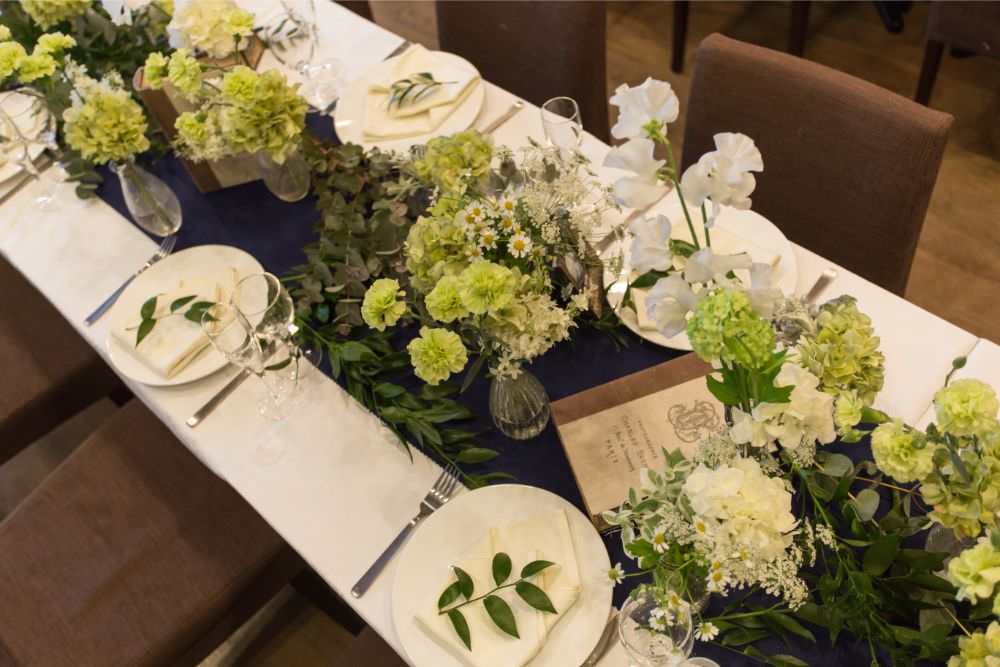 オーダーメイドゲストテーブル装花 結婚式・ウェディング | フラワー ...
