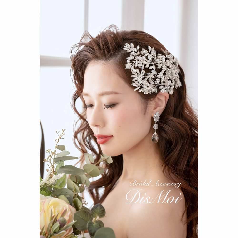 【ヘッドドレス】~ブライダルヘッドドレス~ ≪HD-20≫ 【結婚式　ヘアアクセサリー】